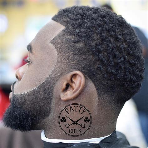 black fade haircut designs